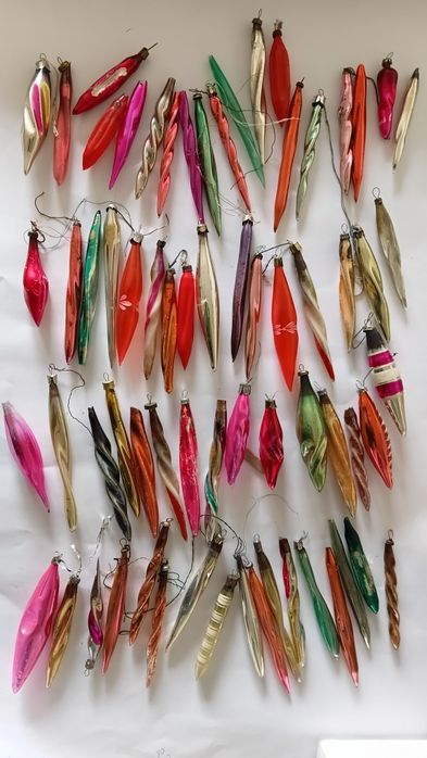 Елочние  игрушки  ссср калина луна советская