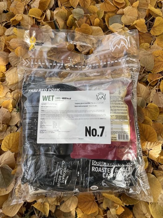 Шведский суточный усиленный сухой паекNo.7.27.28/сухпай Швеции/IRP/MRE