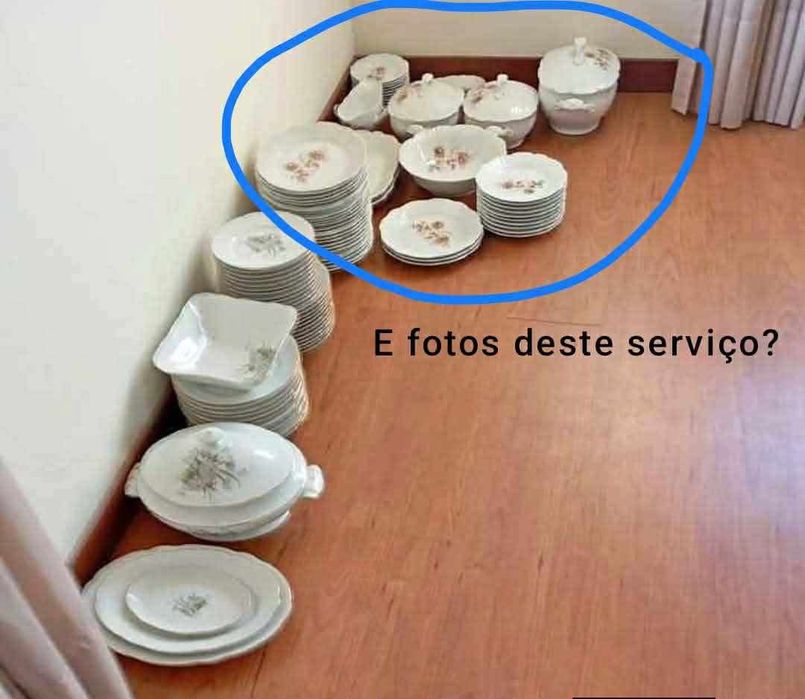 Vendo serviço da vitalerge muito bonito bom estado
