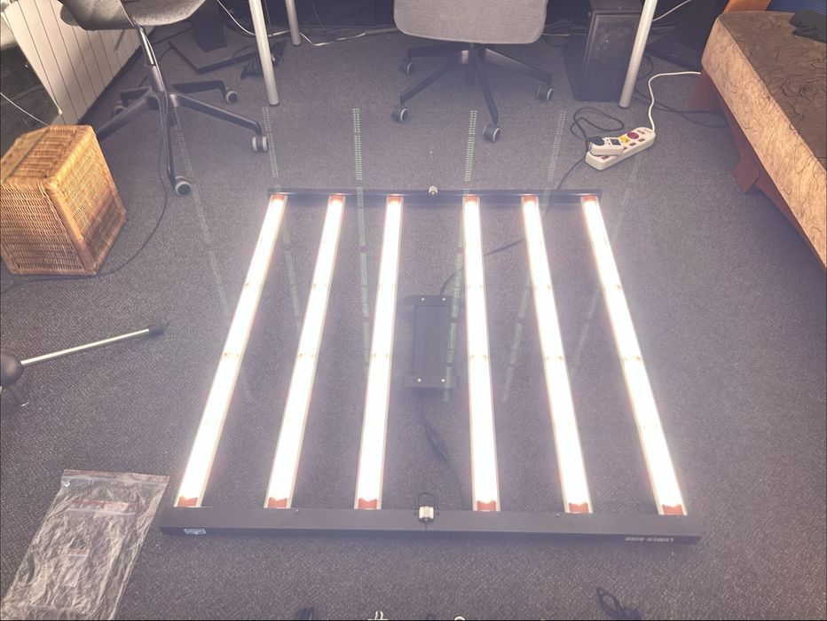 Oświetlenie LED GROW LUMEN King Led Fixture 630W (realny pobór mocy)+ boost