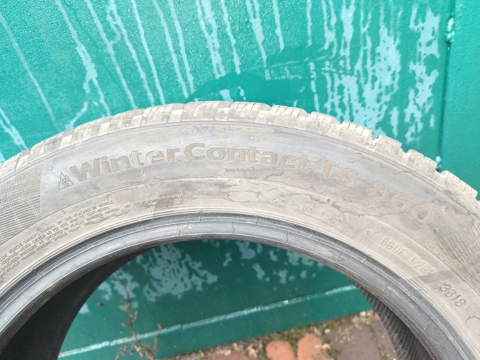 Резина зима 205/55/16 Continental