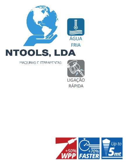 Lavadora Alta Pressão ANNOVI 4K TWIN FLOW 150BAR 13,5LTS/M