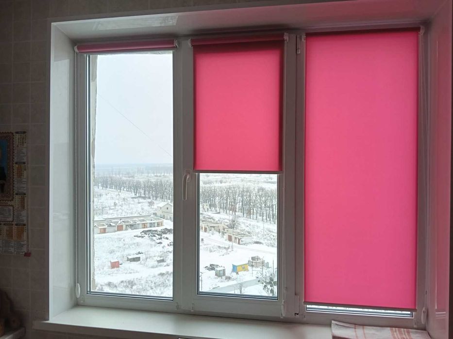 Рулонные шторы на заказ(день-ночь, blackout )