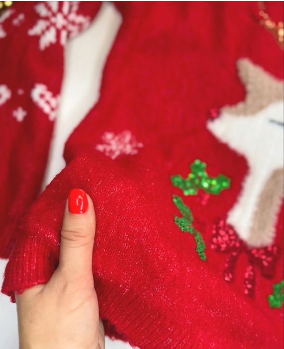 Новорічний светр. Светрик новий рік. Світер. Свитер новогодний