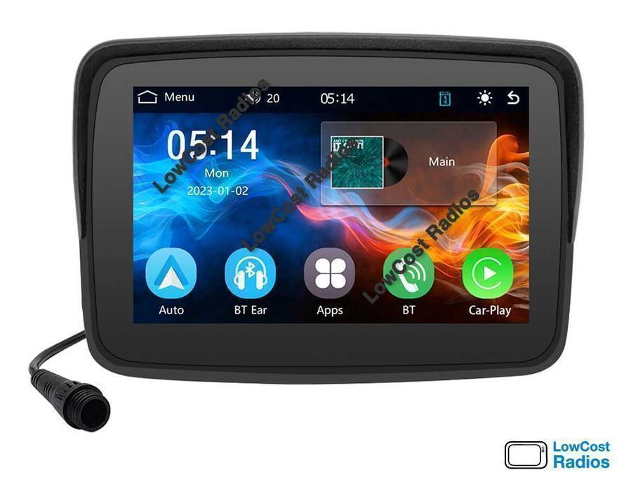 MOTO: Carplay + Android Auto PARA MOTAS