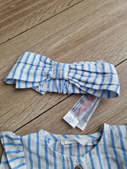 Letnia dziewczęca sukienka 62