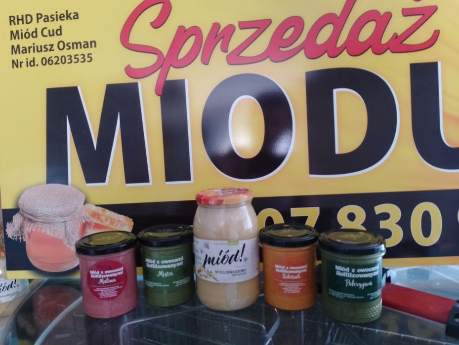 Miód wielokwiatowy z Roztocza !!!