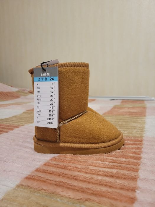 Угги замшеві 24 розмір