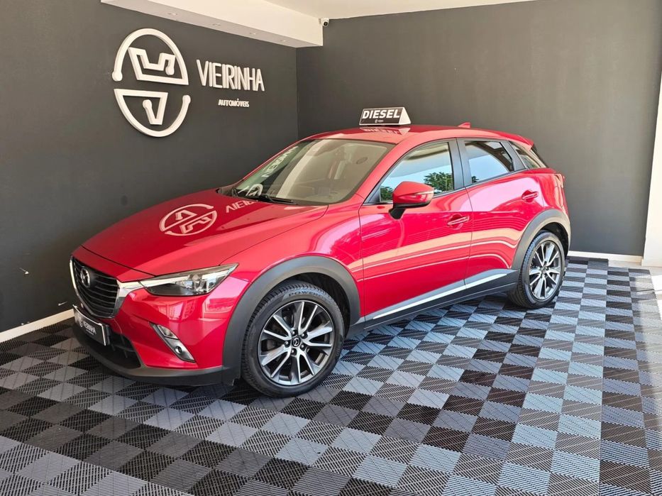 Mazda CX-3 1.5 Sky.Excellence HT Leather White Navi