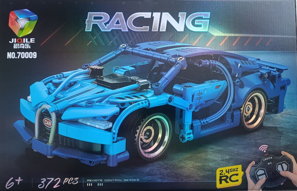 Klocki konstrukcyjne auto sportowe Nowe kompatybilne z lego