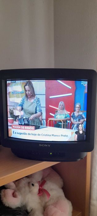 Televisor Sony a cores, Mod. KV-14T1E, com comando original.