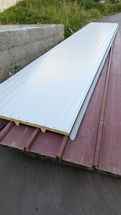 Chapas sanduíche 6 metros