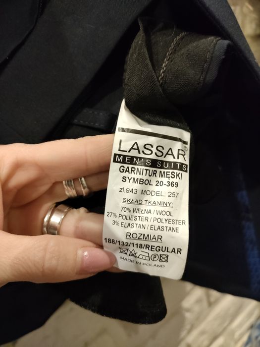 Garnitur męski LASSAR