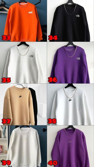 БЕЗ ПЕРЕДПЛАТИ‼️Стильні унісекс світшоти Nike преміум якості / XS-2XL