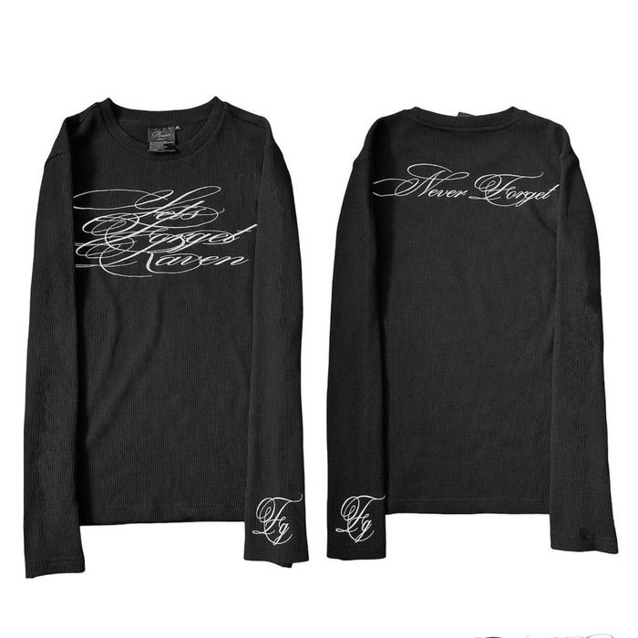 Лонгслив, кофта archive Never Forget