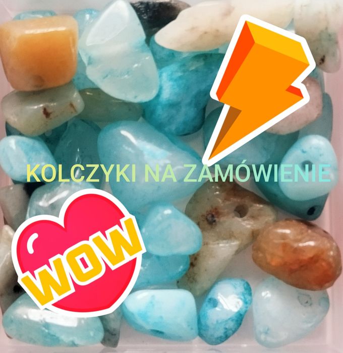 Kolczyki Na Zamówienien proszę o wiadomość z wybranymi kolorami