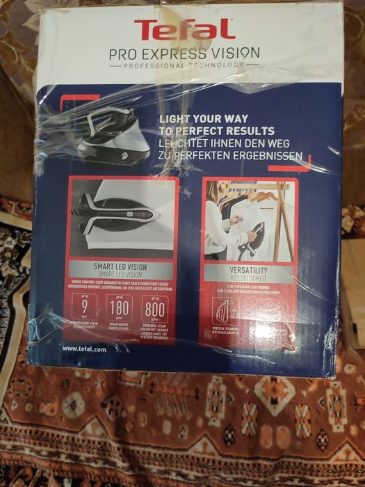 продам парогенератор tefal pro express vision gv9821e0