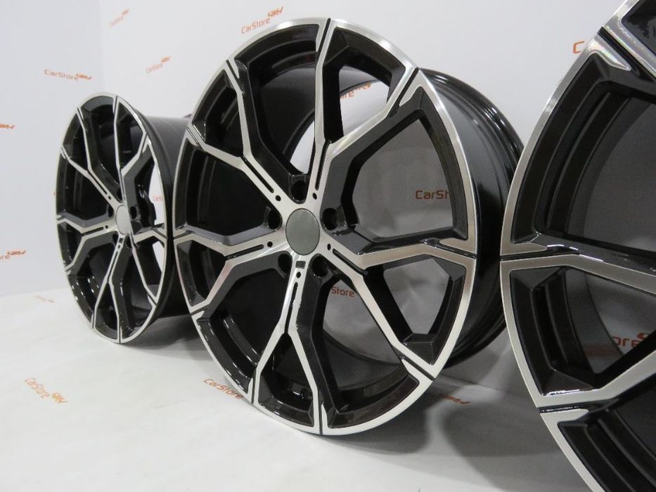 Jantes Look Bmw Style 741M 20 x 9 et35 + 10.5 et 40 5x120 Dark Gunmeta