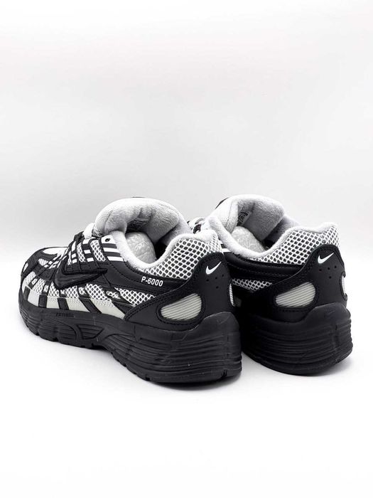 36 37 Кросівки зимові жіночі найк п6000 термо чорні сірі nike p6000