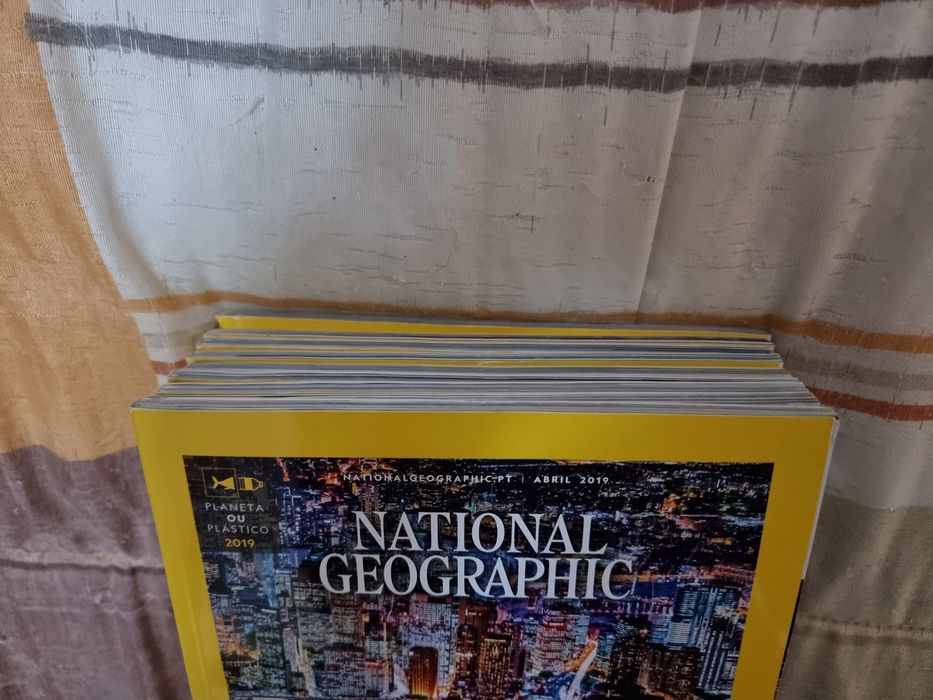 9 Revistas National geographic 2019 (abril - dezembro)