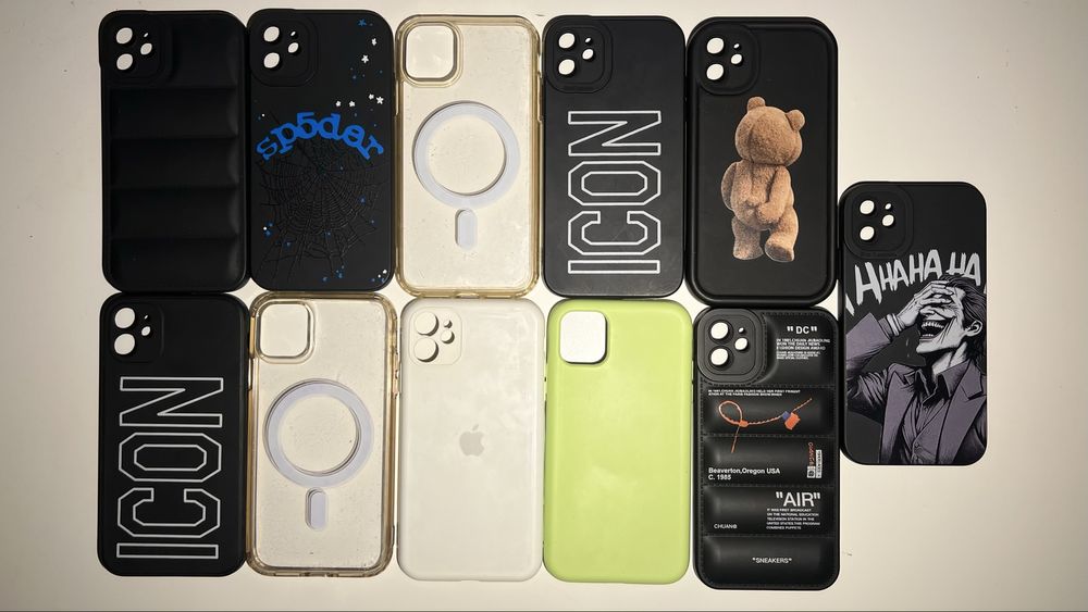 iPhone 11 128GB Branco Como Novo + 10 Capas + Caixa
