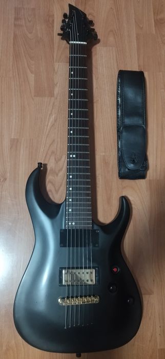 Guitarra Harley Benton 7 string Baritone c/ pickup Dimarzio