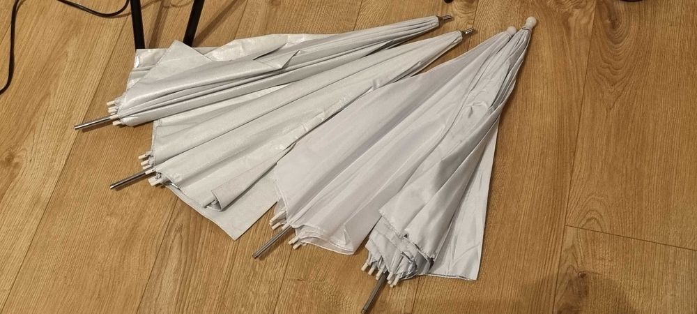 lampy fotograficzne 2 x 2 + parasolki