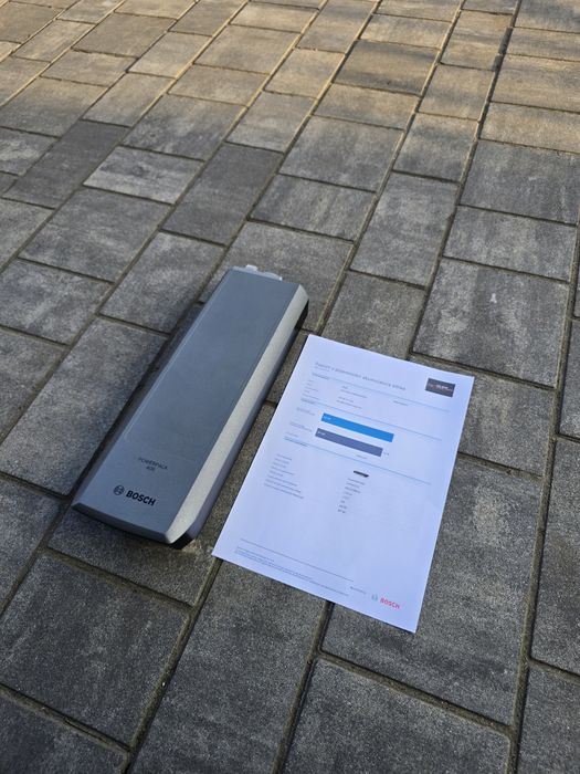 Bateria Akumulator BOSCH POWERPACK 400wh na bagażnik 103 cykle 92% spr