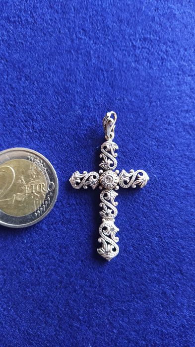 Peças de prata com ouro