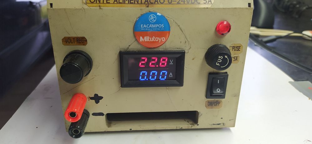 Fonte Alimentação Estabilizada 0-24V 5A