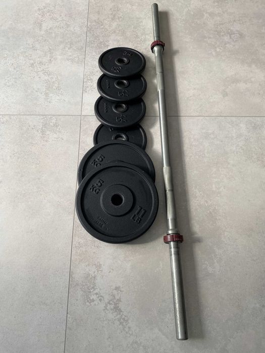 Talerz - 5 kg  28 mm  do gryfu siłowego Decathlon Corength 28 mm