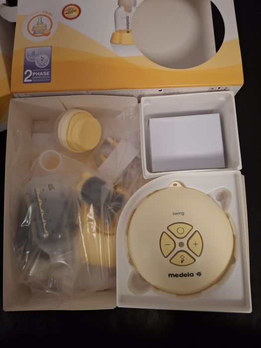 Medela Swing – Extrator elétrico de leite, 2 fases, Novo e Nunca utilizado