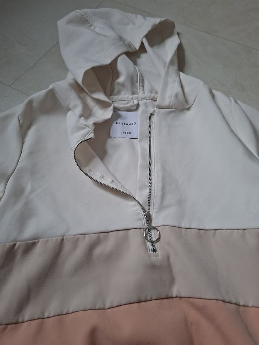 Dres dziewczęcy reserved 140 komplet wiosna cienki