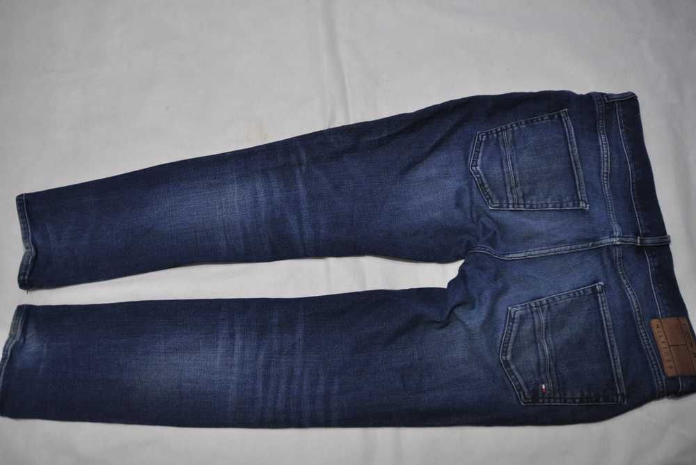 TOMMY HILFIGER DENTON L 92cm 34/30 męskie spodnie jeansowe stretch s8v