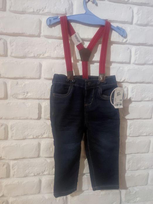 Spodnie dżinsowe 12 msc