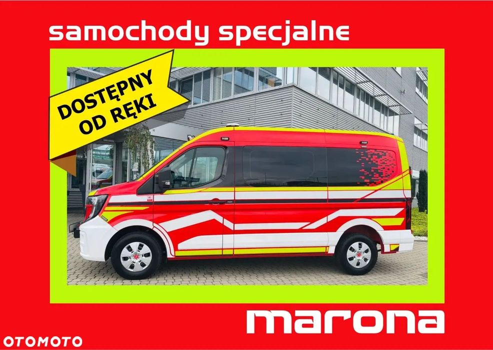 Renault Master  specjalny pożarniczy poszukiwawczy operacyjny gaśniczy strażacki