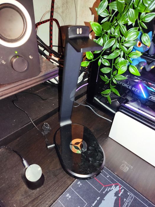 HEADSET Lenovo wireless com base de carregamento