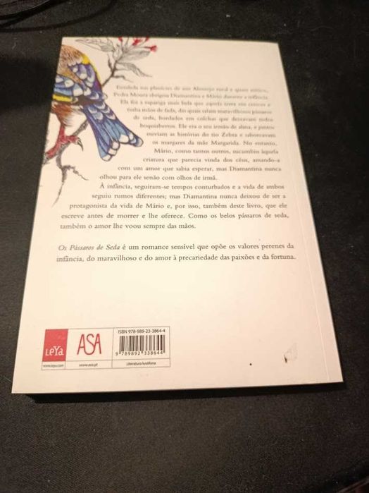 Os Pássaros de Seda de Rosa Lobato de Faria, novo