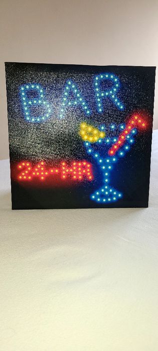 Quadro de animação bar