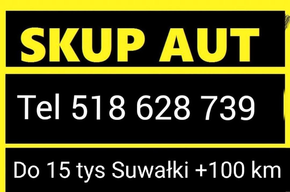 Skup aut do 15 tys najlepsze ceny giżycko i okolice