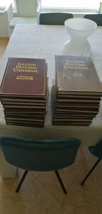 Vendo colecção de livros de História