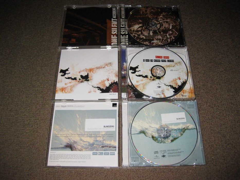 3 CDs dos "Blind Zero" Portes Grátis!
