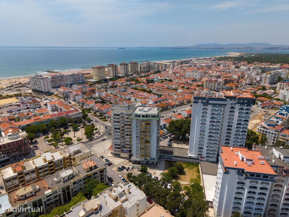 Fantástico T1 com Vista Mar na Costa da Caparica