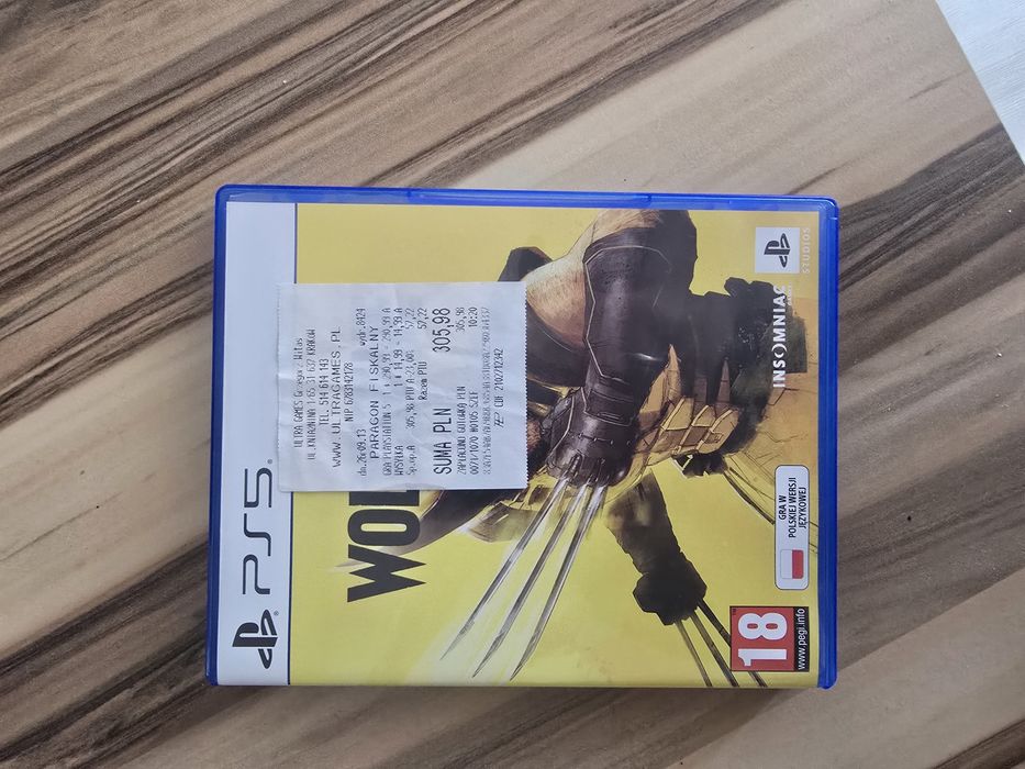 Sprzedam grę wolverine
