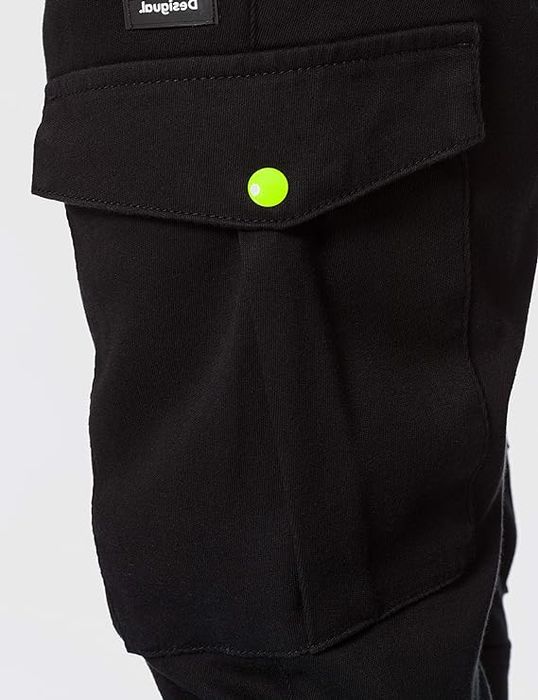 Spodnie joggery materiałowe Desigual 36 (L)