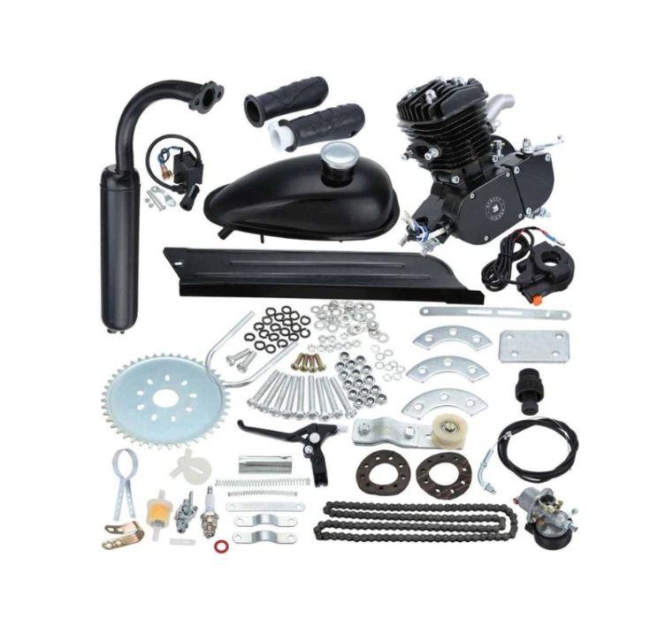 Kit de Motor Completo 80cc p/ Bicicleta
