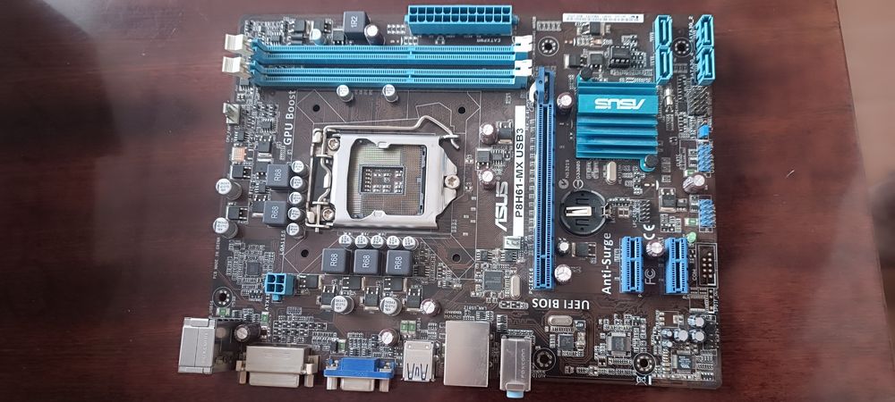 Материнська плата s 1155, P8H61-MX usb3