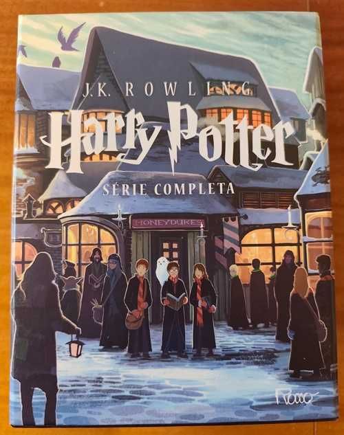 Harry Potter série 7 livros em caixa