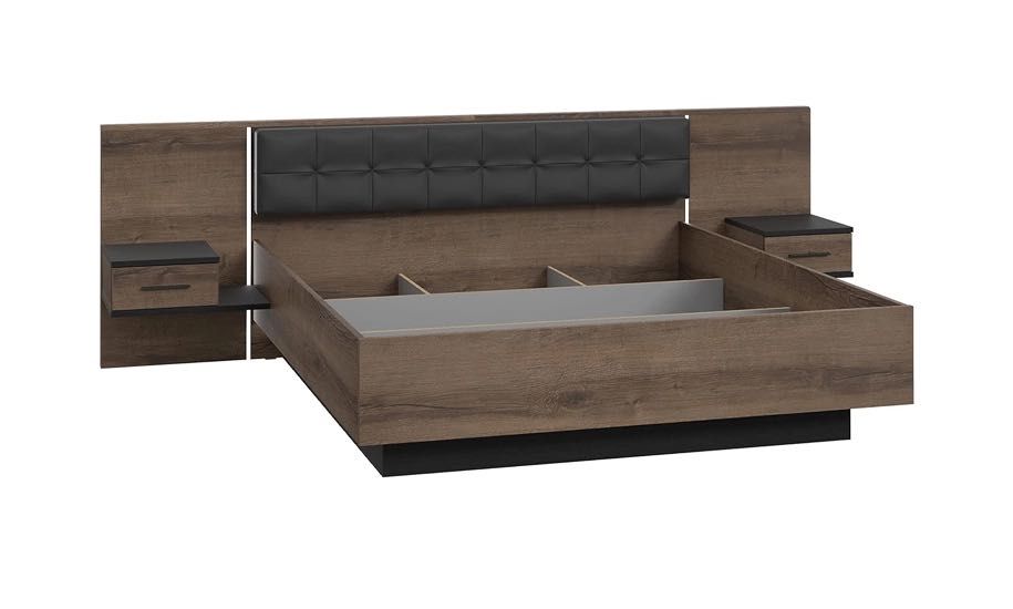 Ліжко Forte Bellevue 180×200 + матрац Evolution Relax Duo + ламелі