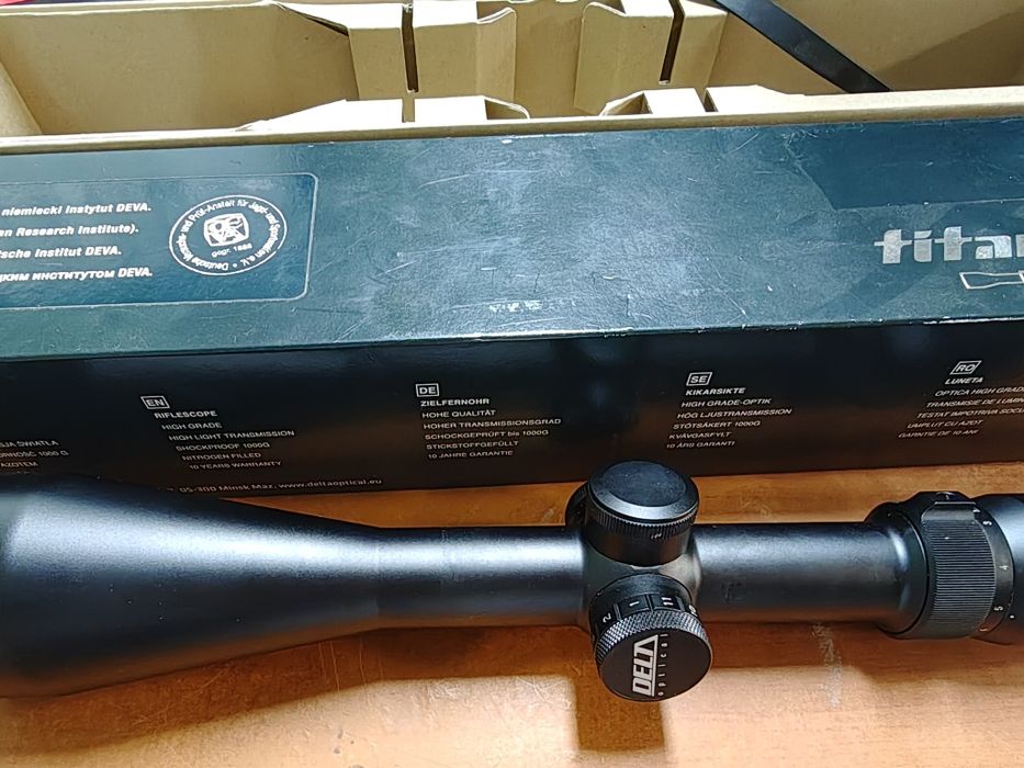 Luneta Delta Optical Titanium 2,5-10x56 hd 4A S